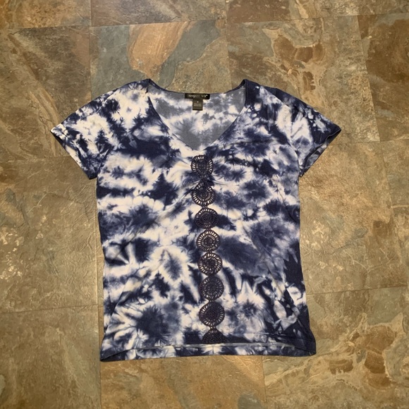 August silk silk blend t shirt, size M - Picture 1 of 4